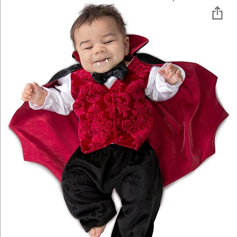 COPY - Little Vlad Infant Dracula Vampire Costume